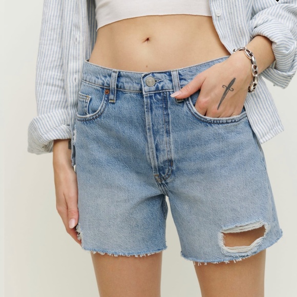 Reformation Pants - Reformation Jesse Relaxed Jean Shorts